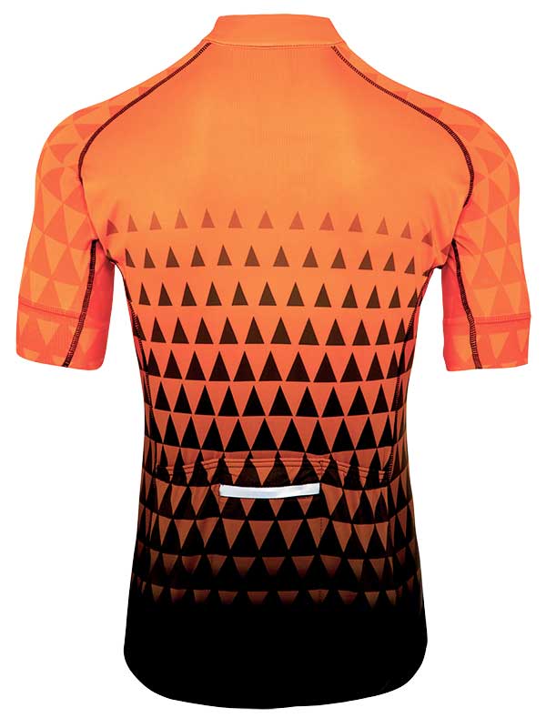 Baroudeur Orange Men's Jersey - Cycology Clothing US