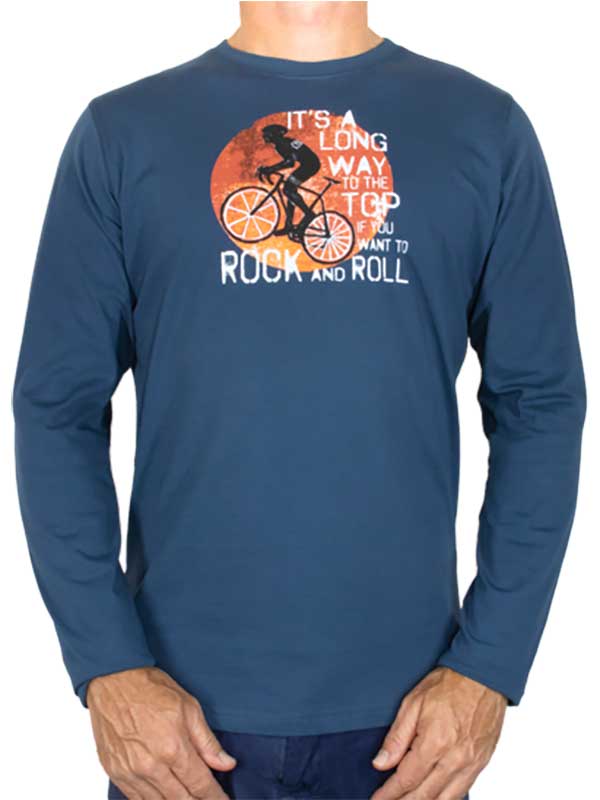 Long Way to the Top Long Sleeve T Shirt - Cycology Clothing US