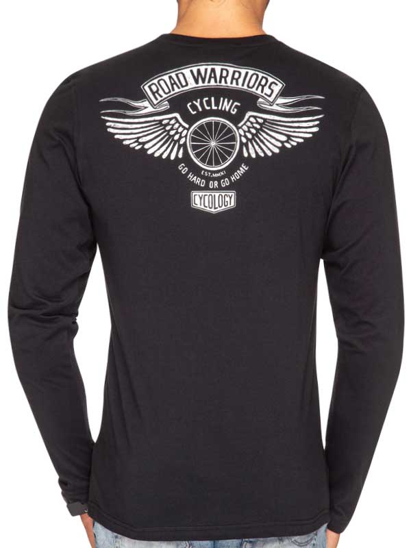 Road Warriors Long Sleeve T Shirt - Cycology Clothing US