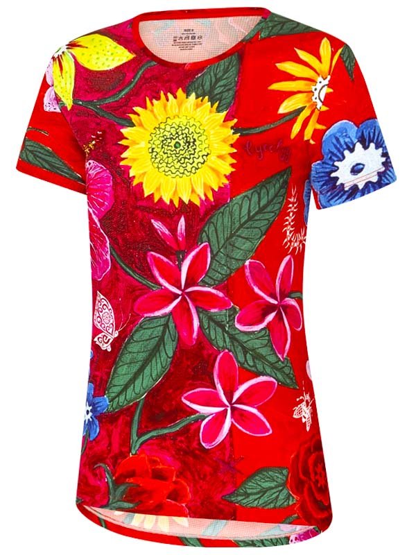 Aloha Women's Technical T-Shirt - Cycology Clothing US