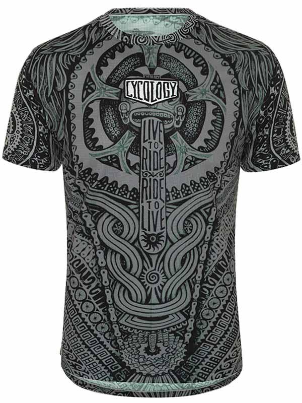 Aztec Men's Technical T-Shirt - Cycology Clothing US