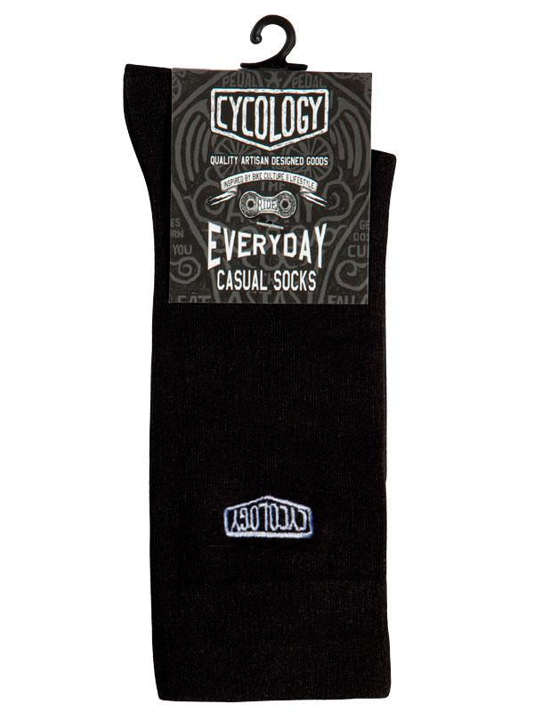 Cycology Casual Black Socks - Cycology Clothing US