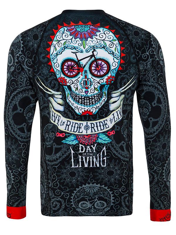 Day of the Living Long Sleeve Men's MTB Jersey - Cycology Clothing US