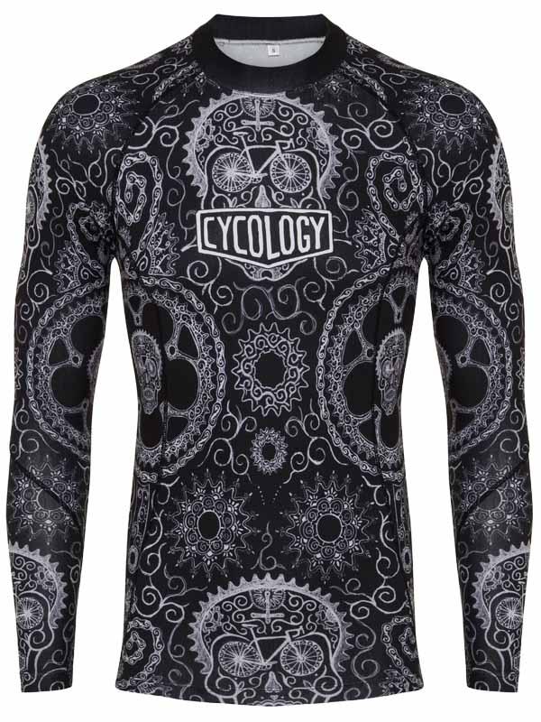 Day of the Living Men's Long Sleeve Base Layer - Cycology Clothing US