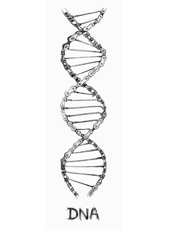 DNA (Denim) Men's T Shirt - Cycology Clothing US