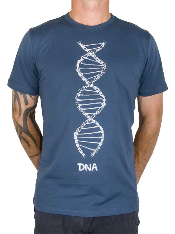 DNA (Denim) Men's T Shirt - Cycology Clothing US