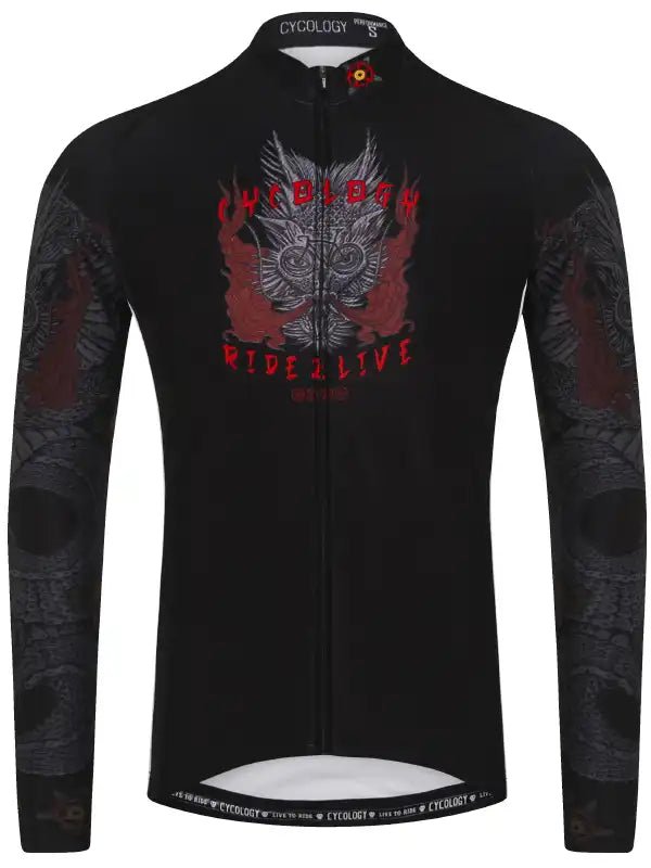 Dragon Men's Long Sleeve Jersey - Cycology Clothing US