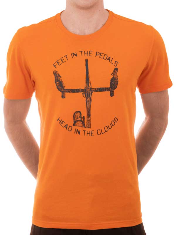 Feet In The Pedals Men's T Shirt - Cycology Clothing US