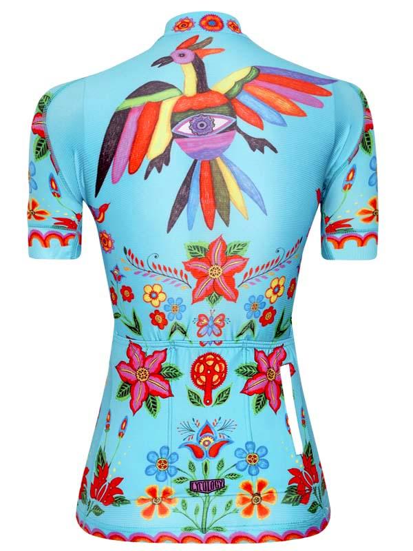 Frida (Aqua) Women's Cycling Jersey - Cycology Clothing US