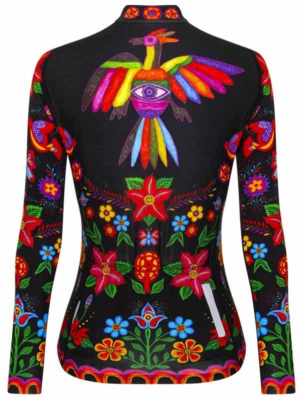 Frida Lightweight Long Sleeve Summer Jersey - Cycology Clothing US