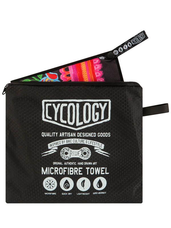 Frida Microfibre Towel - Cycology Clothing US