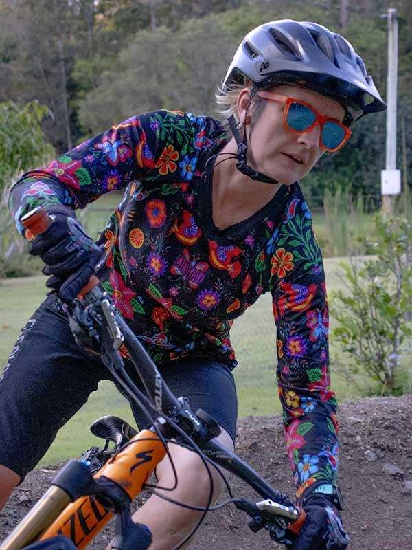 Cycology Frida Long Sleeve Enduro Jersey Multicolor XL women
