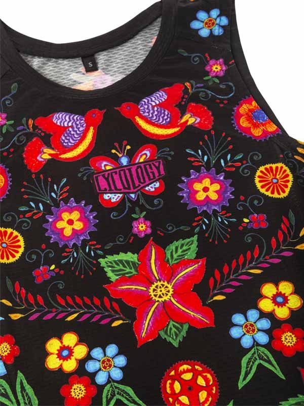 Frida Women's Sleeveless Base Layer Black - Cycology Clothing US