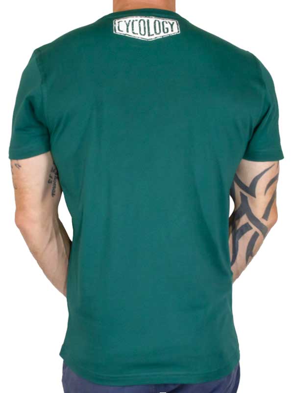 Just Bike (Green) Men's T Shirt - Cycology Clothing US