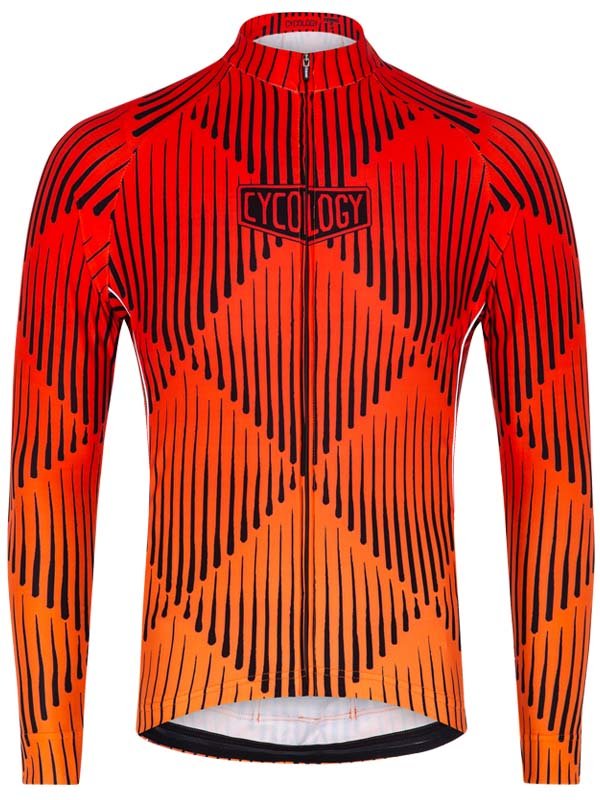 Lava Men's Long Sleeve Jersey - Cycology Clothing US