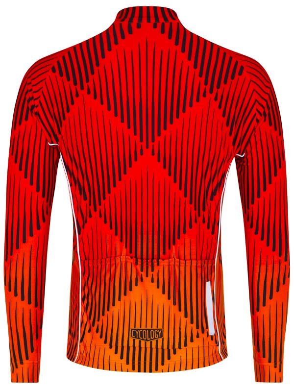 Lava Men's Long Sleeve Jersey - Cycology Clothing US
