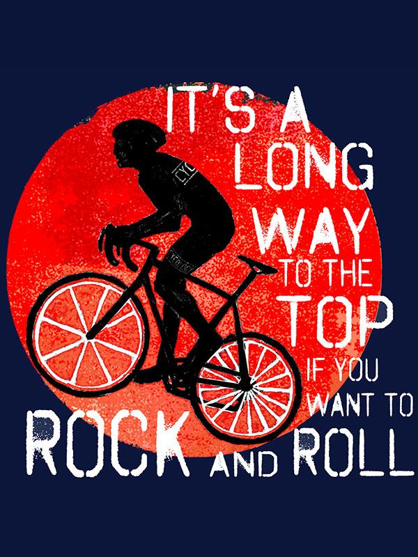 Long Way to the Top Long Sleeve T Shirt - Cycology Clothing US