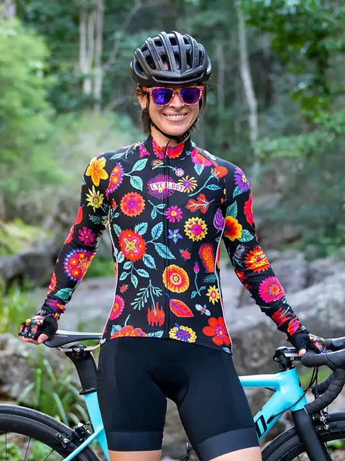 Nikita Women s Black Long Sleeve Cycling Jersey Cycology USA