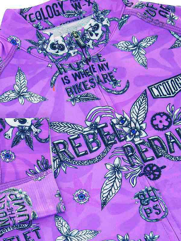 Rebel Pedal Women's Jersey - Cycology Clothing US