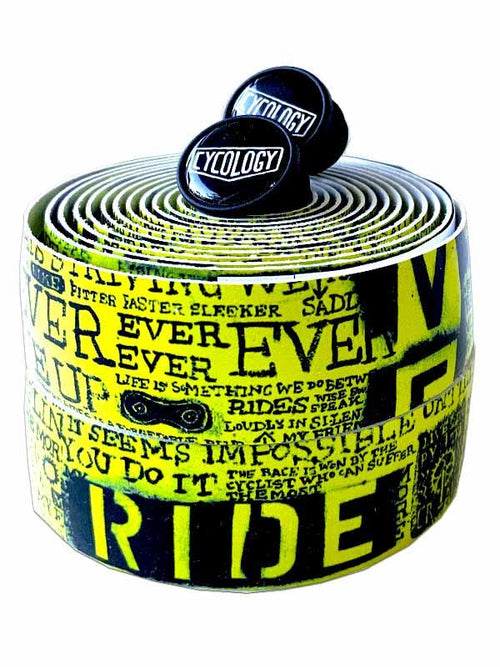 Ride Graffiti Lime Handlebar Tape | Cycology USA – Cycology Clothing US