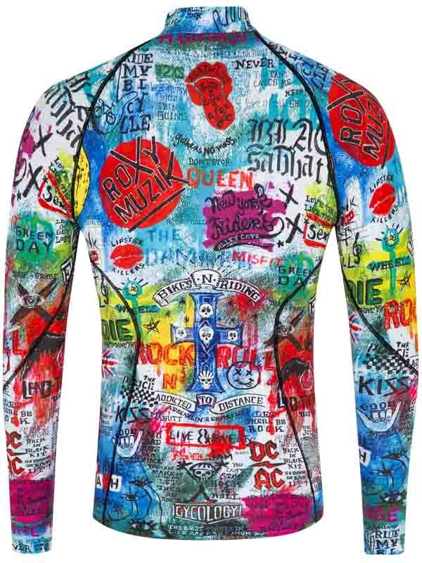 Rock N Roll Men's Long Sleeve Base Layer - Cycology Clothing US