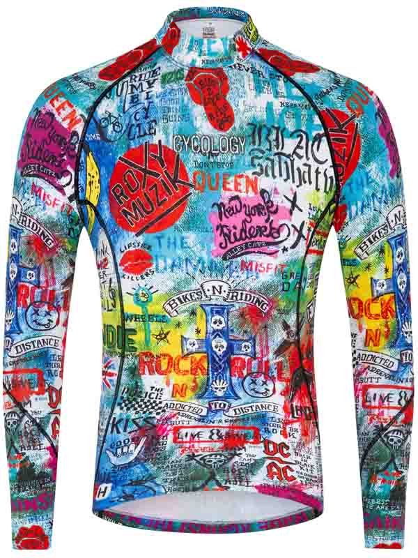 Rock N Roll Men's Long Sleeve Base Layer - Cycology Clothing US