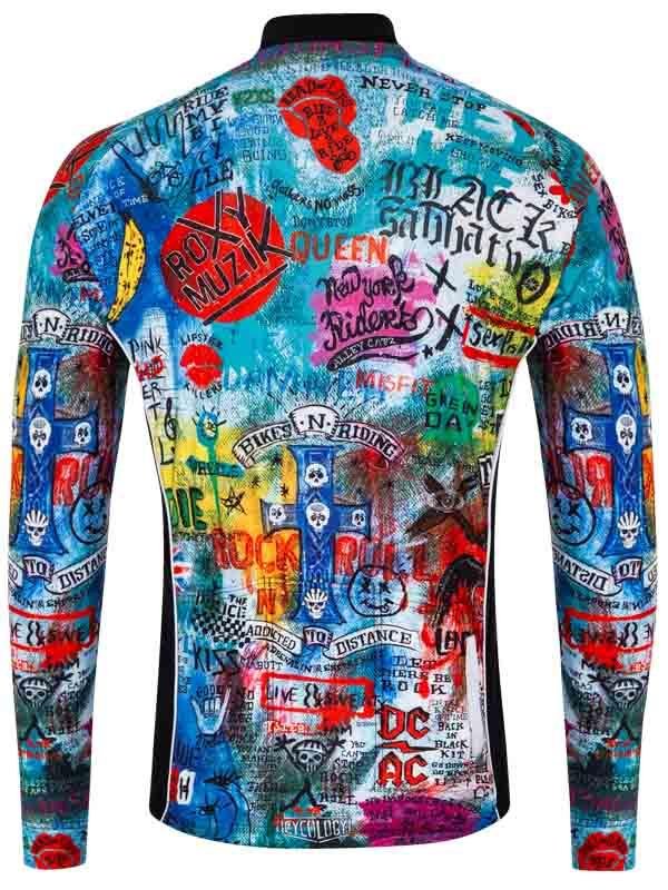 Rock n Roll Men's Long Sleeve Jersey - Cycology Clothing US