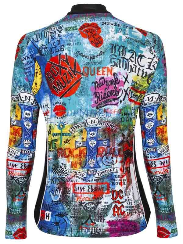 Rock n Roll Women's Long Sleeve Jersey - Cycology Clothing US