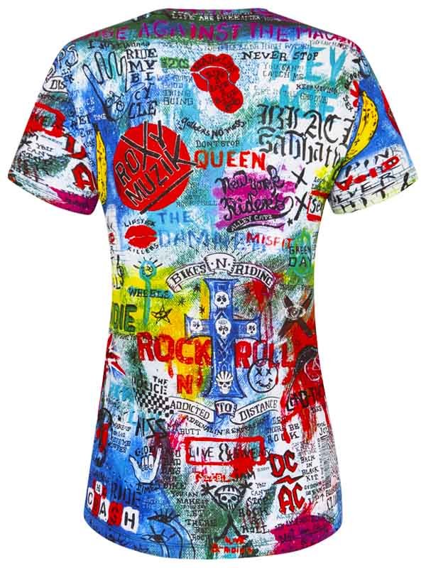 Rock N Roll Women's Technical T-Shirt - Cycology Clothing US
