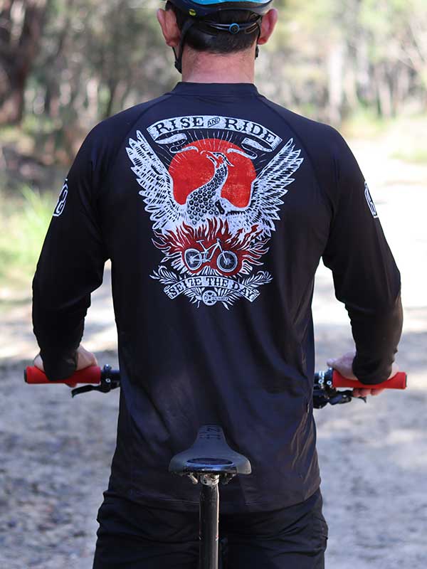 Seize the Day Long Sleeve MTB Jersey - Cycology Clothing US