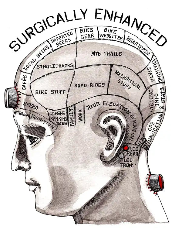 Surgically Enhanced Men's Long Sleeve T-shirt