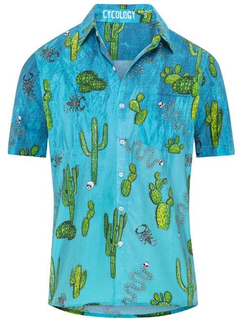 Totally Cactus Gravel Shirt - Cycology Clothing US