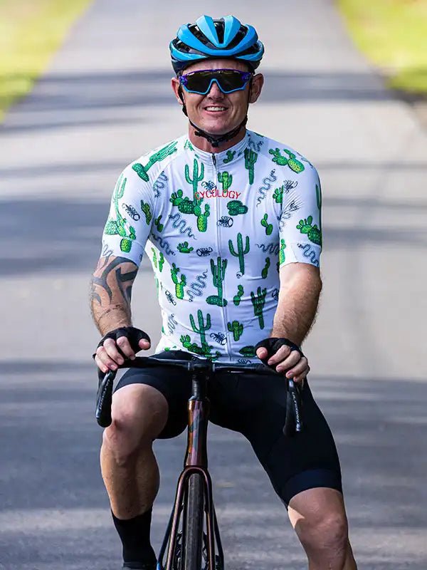 Totally Cactus Men's Jersey - Cycology Clothing US