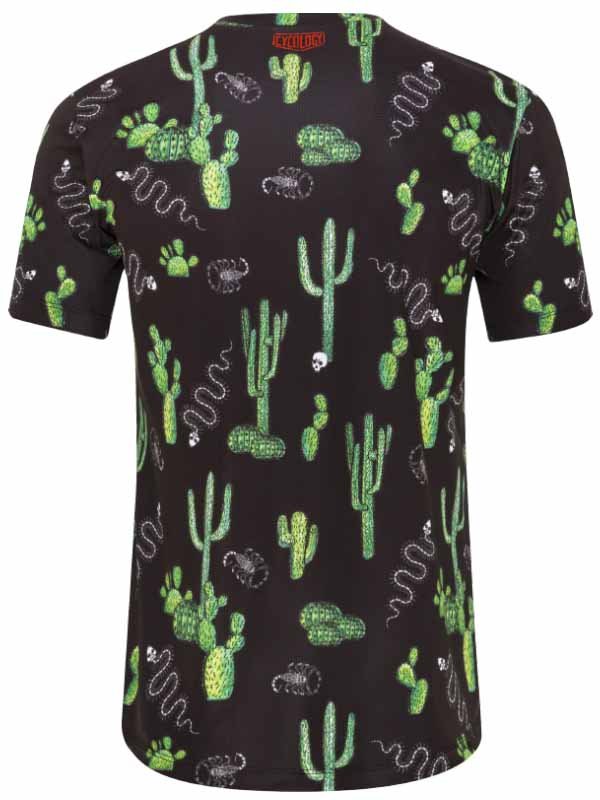 Totally Cactus Men's Technical T-Shirt - Cycology Clothing US