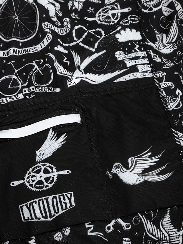 Velo Tattoo Men's Jersey - Cycology Clothing US