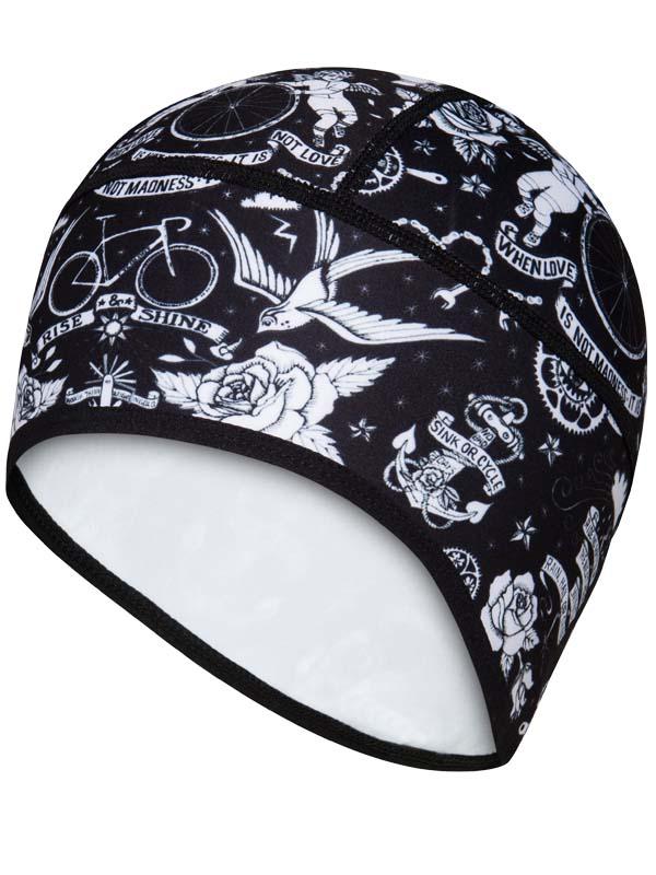 Velo Tattoo Thermal Beanie - Cycology Clothing US