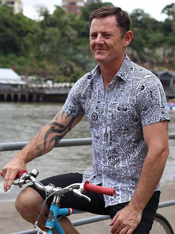 cycling dress shirt Wisdom Gravel Cycling Shirt